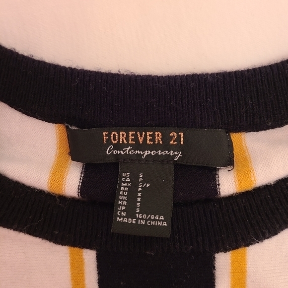 Forever 21 Striped Sweater - Picture 4 of 5